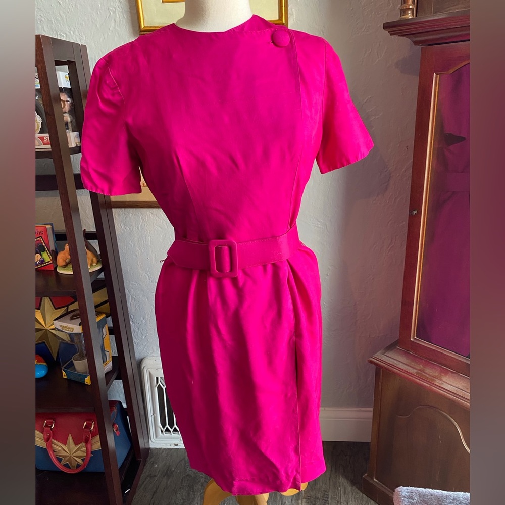 Magenta Cocktail Dress